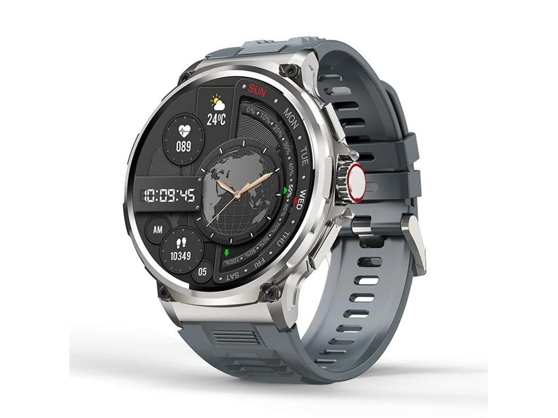 Reloj inteligente extragrande con pantalla redonda HD de 1,85 pulgadas, Bluetooth, llamadas, responder/hacer llamadas, asistente de voz IA con 2 Bestvite