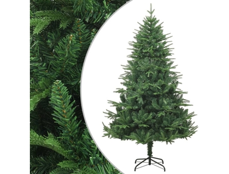 vidaXL Árbol de Navidad artificial verde 180 cm PVC y PE