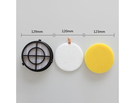 Paquete de 2 filtros 16871, paquete de 4 filtros de repuesto premotor para borrador de pelo de mascotas Bissell serie 1650, pieza de repuesto para ...