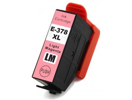 Cartucho para Epson 378xl Magenta Claro c13t37964010 / c13t37864010)