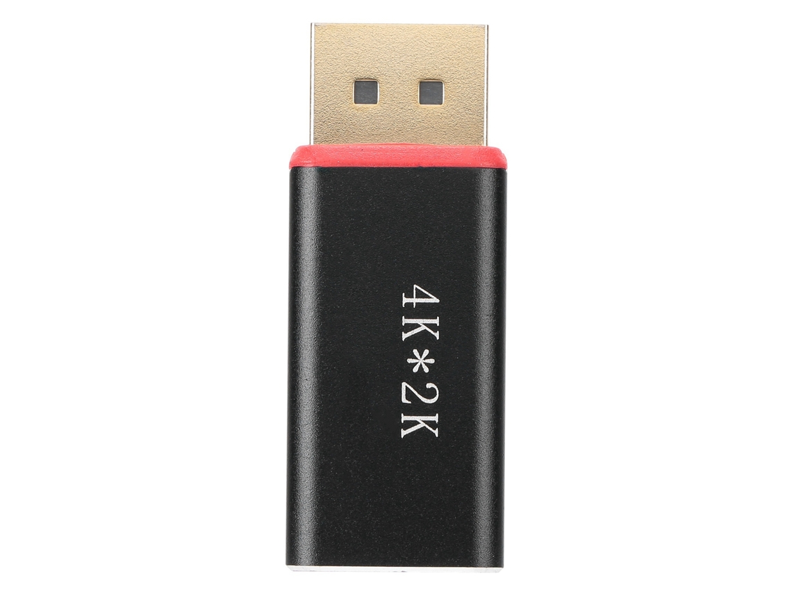Adaptador Dp Macho Para Hdmi Fêmea Conversor Passivo Suporta 4kx2k30hz Display Port Para Hdmi