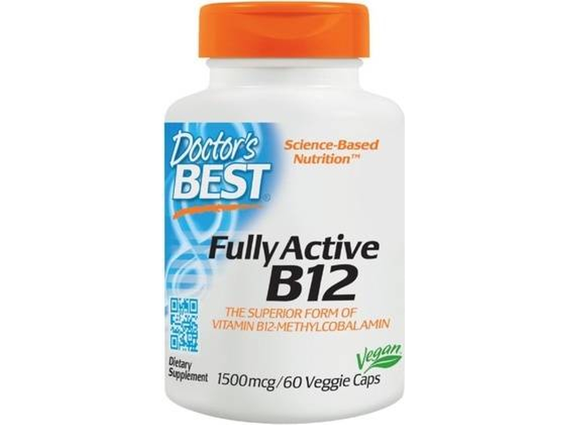 Complemento Alimentar DOCTOR'S BEST Totalmente Ativo B (60 cápsulas vegetais)