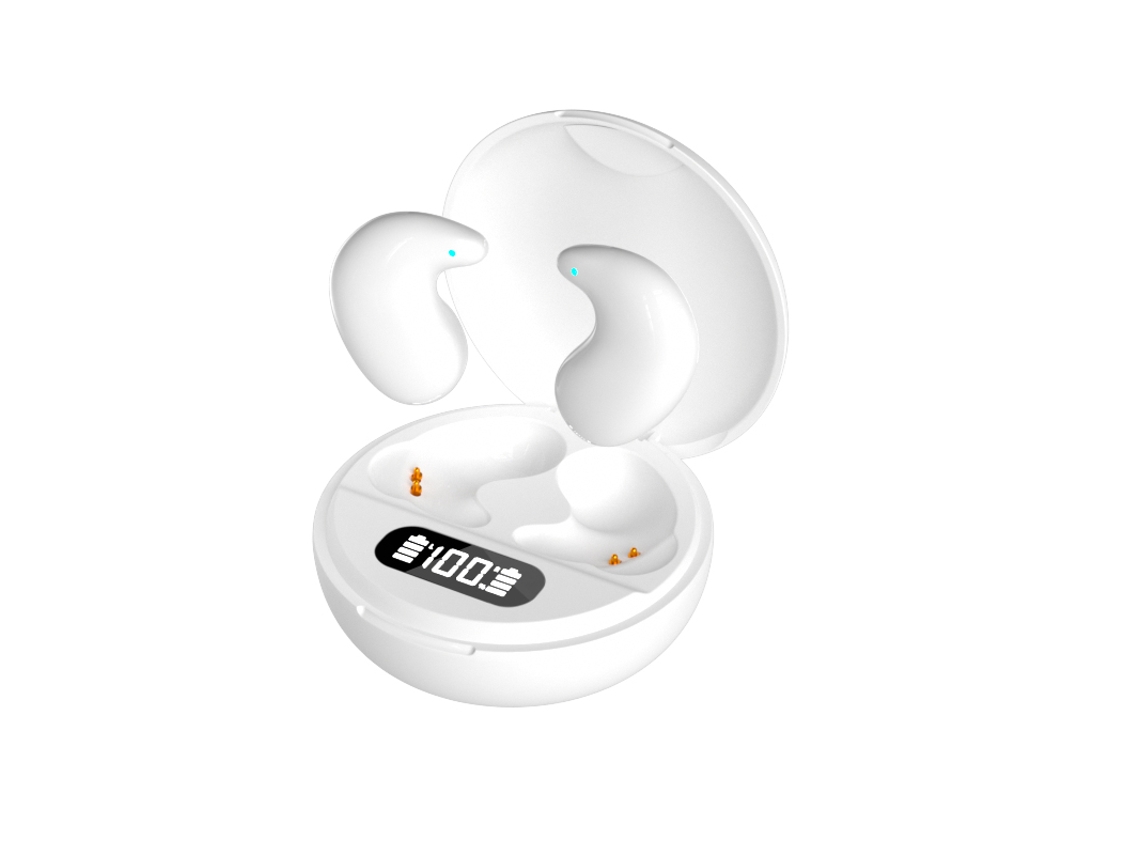 Auriculares Inalámbricos Yyk Reducción Ruido Inalámbrica Suspensión Lateral YIZHOOD Bluetooth Blanco