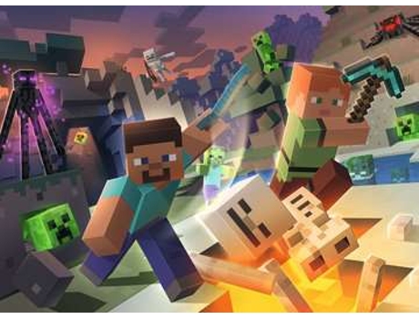 Puzzle RAVENSBURGER Minecraft rompecabezas 100 pieza(s) Videojuego