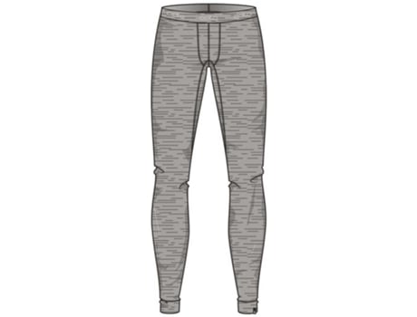 Ropa interior para Hombre ODLO Natural 100% Merino Warm Suw Bottom Gris para Esquí (S)