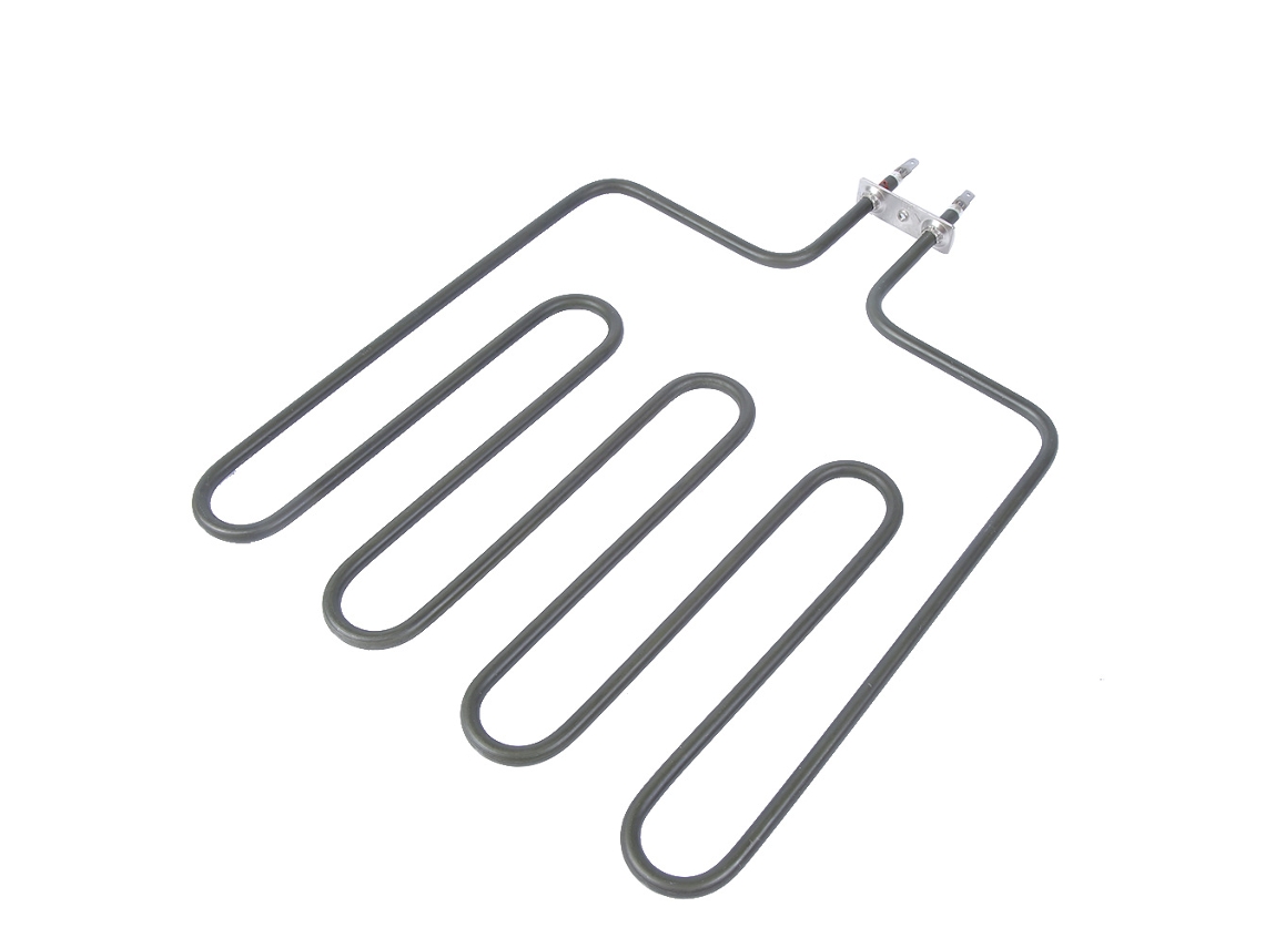 Elemento calefactor de acero inoxidable para horno de sauna eléctrico, componente recto