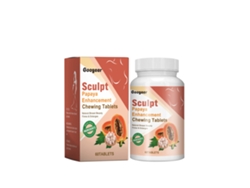 Comprimidos masticables para el aumento de senos con papaya