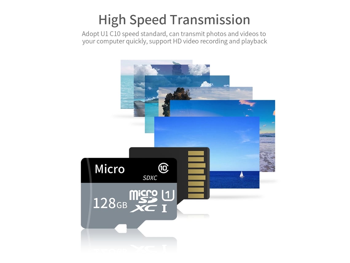 Baoj-2026cartão De Memória Tf 512gb Classe 10 U1 Cartão Sd De Grande Capacidade Para Telefone Móvel Câmera Dashcam Monitor