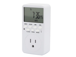 Omni-enchufe Programable Digital Con Display, Temporizador Circular 7 Días, 1m~99h99m, Interruptor Automático
