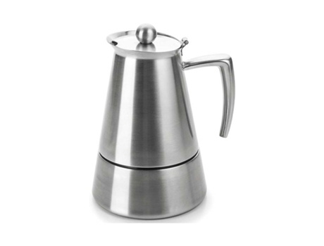 Cafetera LACOR Express Inox Hyperluxe 4 Tazas