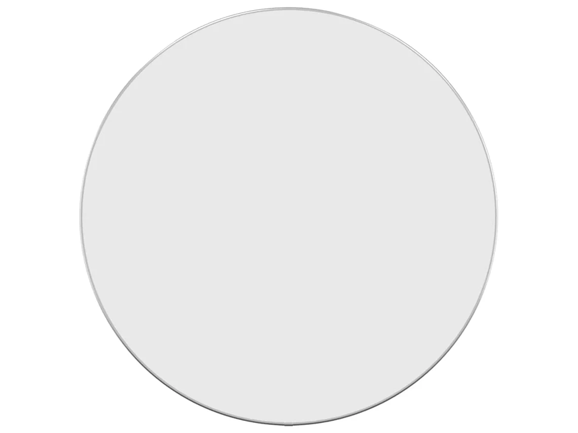 Espejo De Pared VIDAXL Plateado Cristal (Ø 60 cm)