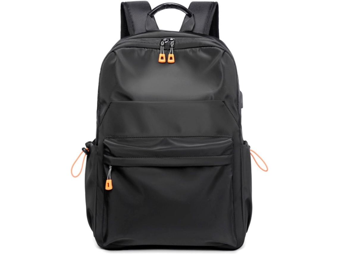 Mochila Ligera Negra Para Portátil, Bolsa De Viaje Gran Capacidad, Hombre | Eva