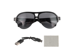 Gafas Inteligentes Con Traductor, 137 Idiomas, Auriculares Bluetooth, Abiertas Para Música Y Llamadas.
