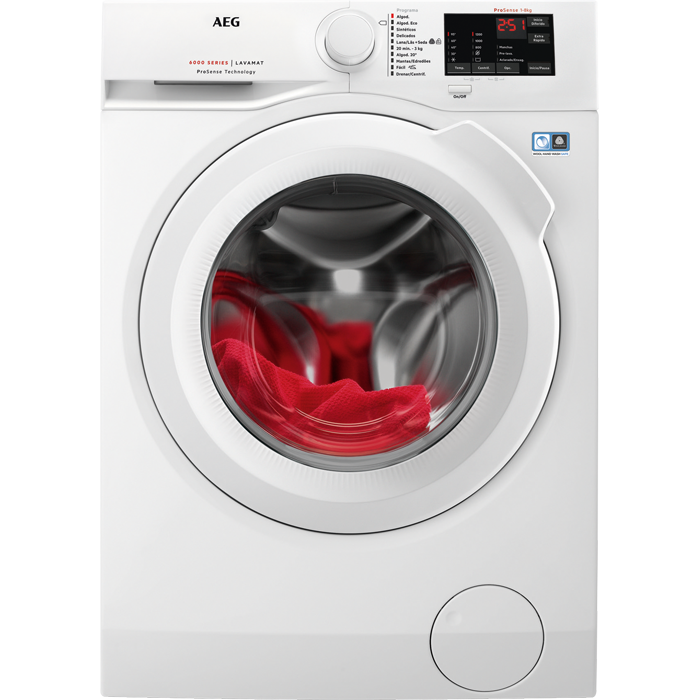 Lavadora AEG L6FBI821U (8 kg - 1200 rpm - Blanco)