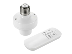 Portalámparas inalámbrico con control remoto E26/E27, base de 20 m, interruptor inteligente de encendido y apagado. Nostalgia88