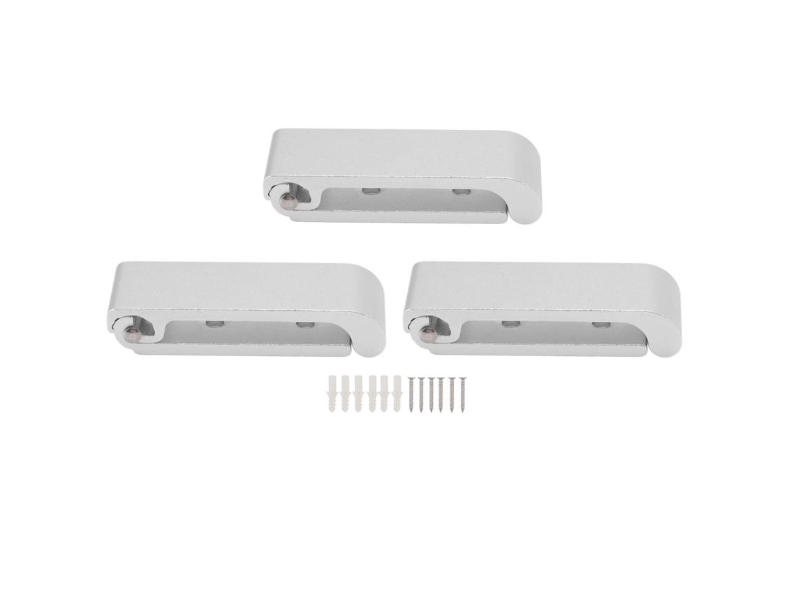 Juego De 3 Ganchos De Pared Plegables De Aleación De Aluminio Para El Hogar, La Oficina, El Baño Y La Cocina.