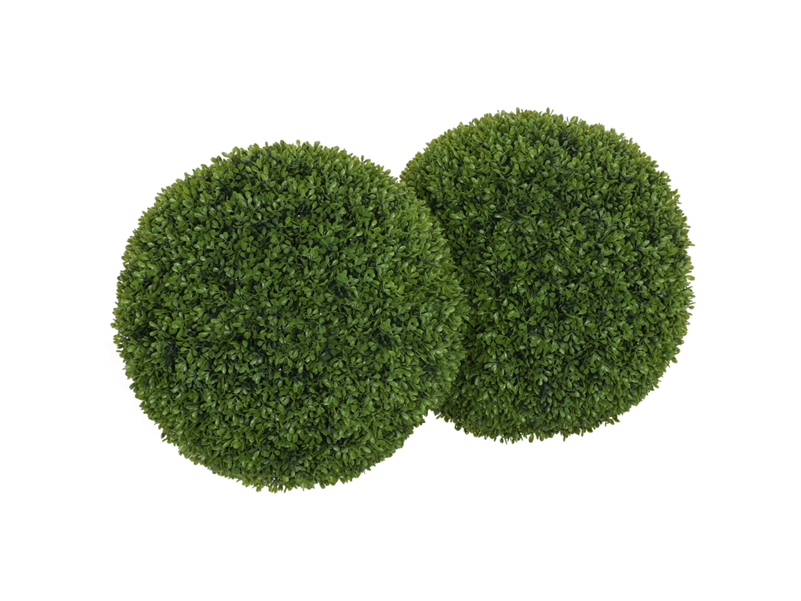 Planta Artificial (bola De Buchsbaum Uv, 2 Unidades)
