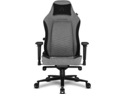 Silla Gaming ALPHA GAMER Alegra Fabric V2 (Gris)