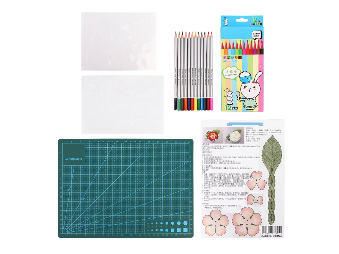 Tabla De Cortar Tamaño A4 Y Juego De Láminas Termorretráctiles - Herramientas Para Manualidades Diy