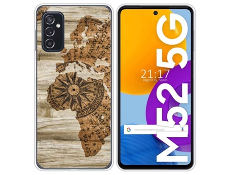 Carcasa Samsung Galaxy M52 5G TUMUNDOSMARTPHONE Dibujos Multicolor