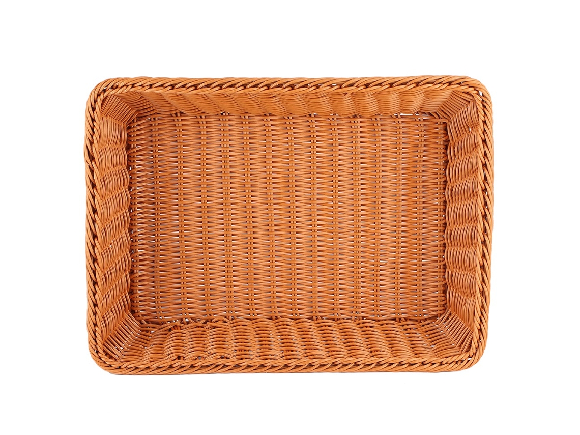 Cesta De Almacenamiento Rectangular Para Alimentos, Pan, Fruta, Hogar, Oficina, Café, L Pp