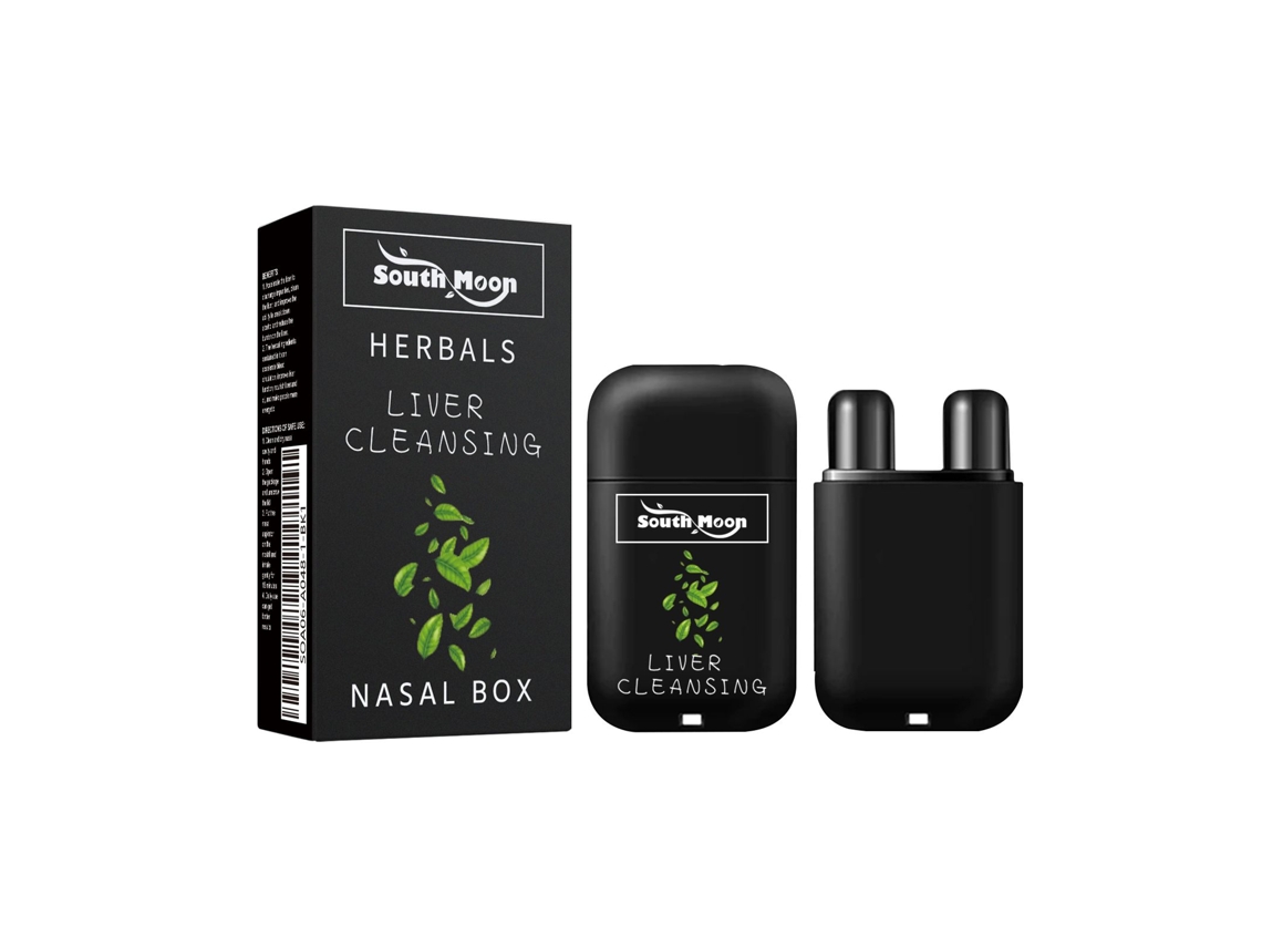 Inhalador nasal herbal calmante para el alivio respiratorio