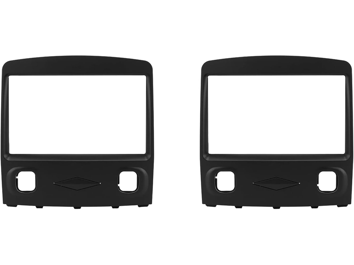 2 Embellecedores Para Radio De Coche 2 Din, Compatibles Con Ford Escape 2008-2010, Adaptadores Para Marco De Radio Dvd.