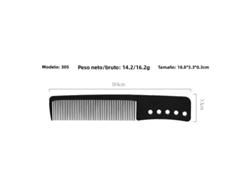 (estilo 8) Plancha De Pelo Antiestática, Peine De Peluquería