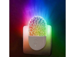 Luz nocturna Rosewell con enchufe, luz nocturna que cambia de color para niños