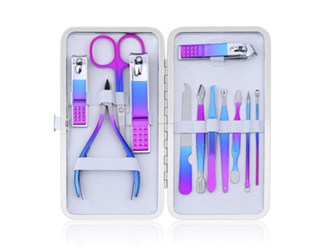 Set De Manicura Cortaúñas Kit De Pedicura Hombres Mujeres Kit De Aseo Herramientas Para El Cuidado De Las Uñas -Style1 ZMDECQNA