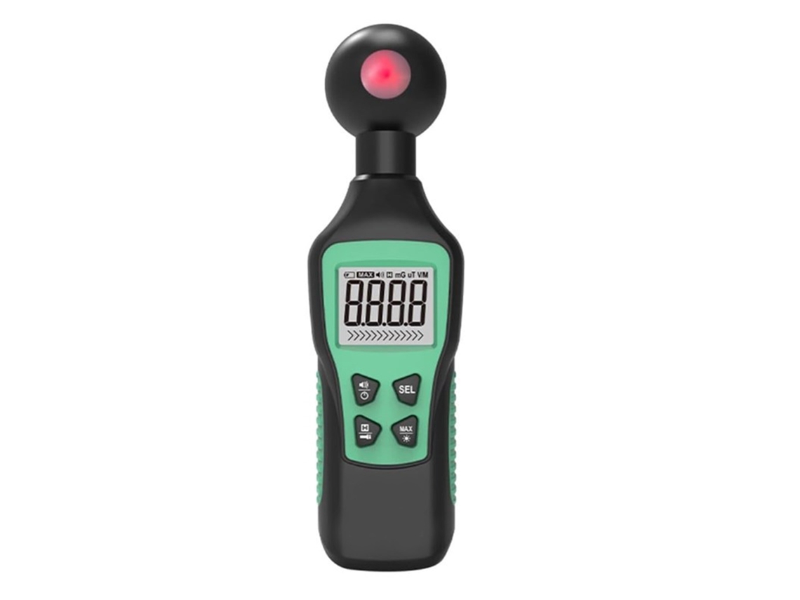 Detector De Radiación Electromagnética Digital Profesional, Medidor Emf Portátil Con Pantalla