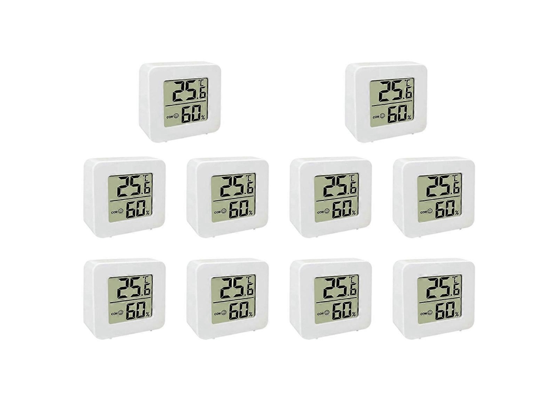 Mini termómetro e higrómetro digital LCD para interiores. Nostalgia88