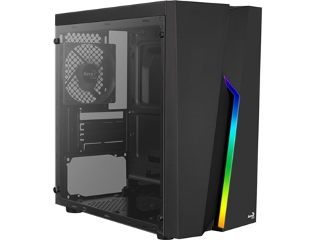 Micro atx carcasa de pc mini torre con panel de cristal AEROCOOL Bolt Mini Tempered Glass RGB