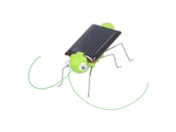 Brinquedo Educativo De Inseto Gafanhoto Móvel A Energia Solar Verde Para Crianças