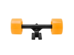 Piezas para patinete, eje y ruedas 82A, precisión, estabilidad, accesorios para patinete eléctrico, naranja (sin marca)