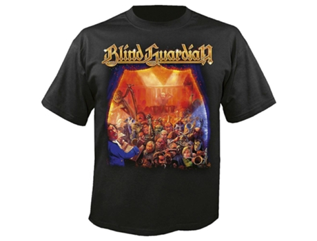 Camiseta ROCKINSTONE clásica Blind Guardian A Night At The Opera (Algodón - L)