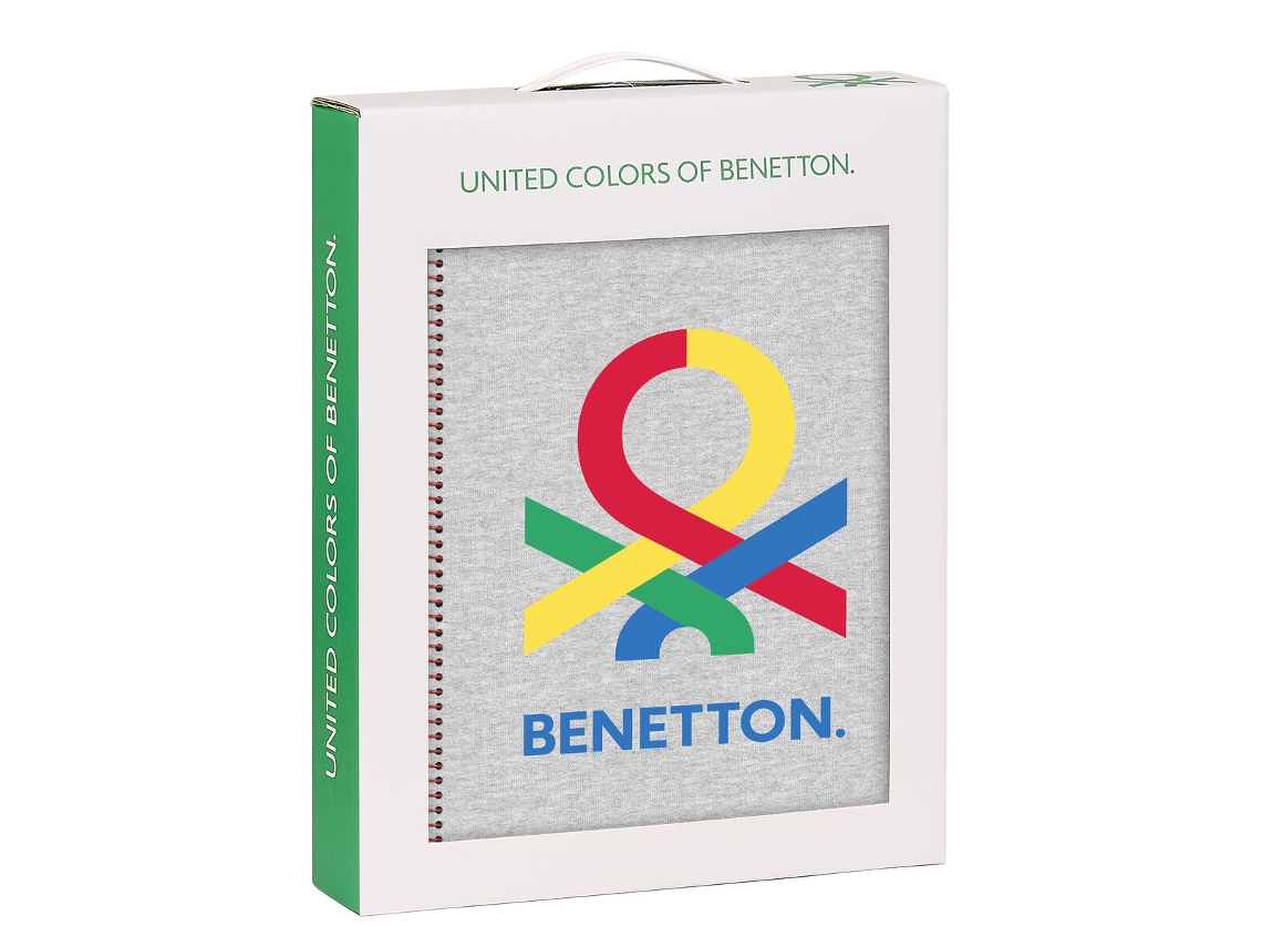 Set de Papelería Benetton Pop 2 Piezas Gris
