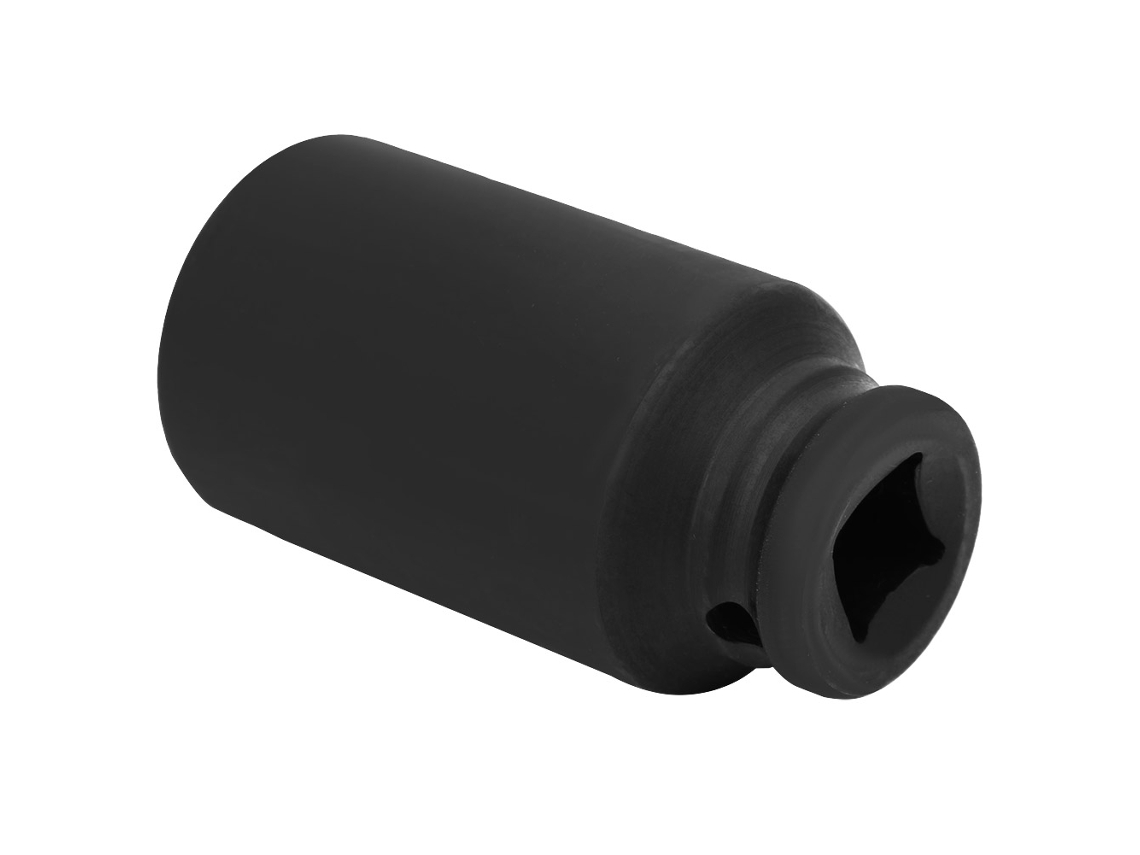 Tuerca De Impacto Profunda Métrica 1/2 Pulgada 27/30mm 6 Puntos Para Herramientas Neumáticas
