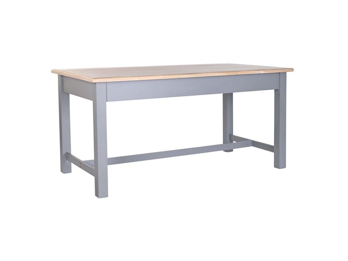 Mesa Comedor Paulownia Mdf Gris 161,5x81,5x78cm