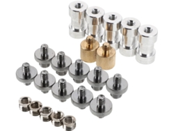 Kit De 22 Adaptadores De Tornillo Para Trípode Para Micrófonos, Rosca Macho Y Hembra