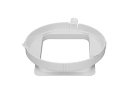 Adaptador de manguera de conector, conducto de escape cuadrado, aire acondicionado móvil Midea 1p KY35