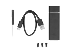 Baoj-2026caja De Ssd M.2 Ngff Usb C De Metal, Transferência Rápida Usb 3.1 10gbps, Para Computador (não Inclui Disco Rígido)