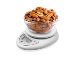 Báscula De Cocina Digital, 5 Kg/1 Gramo, Precisión 0,1 Gramos, Con Indicador Led.