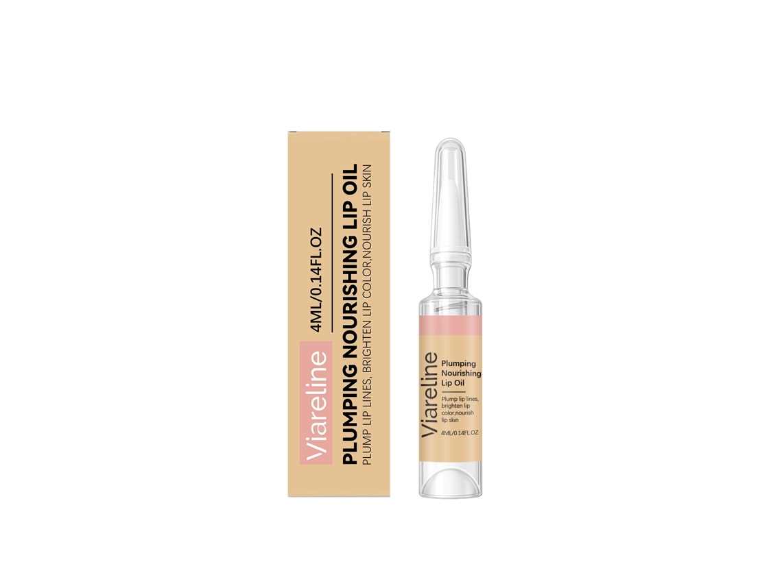 Aceite labial nutritivo y voluminizador
