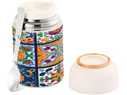 Olla para comida mexicana Talavera de 500 ml, acero inoxidable, a prueba de fugas, sin marca.
