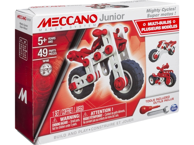 Construcción SPIN MASTER Meccano Junior Motorcycle