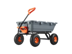 Succebuy Carro Basculante Jardín de Resistência de Polietileno, Capacidad de Carga 362,87 kg