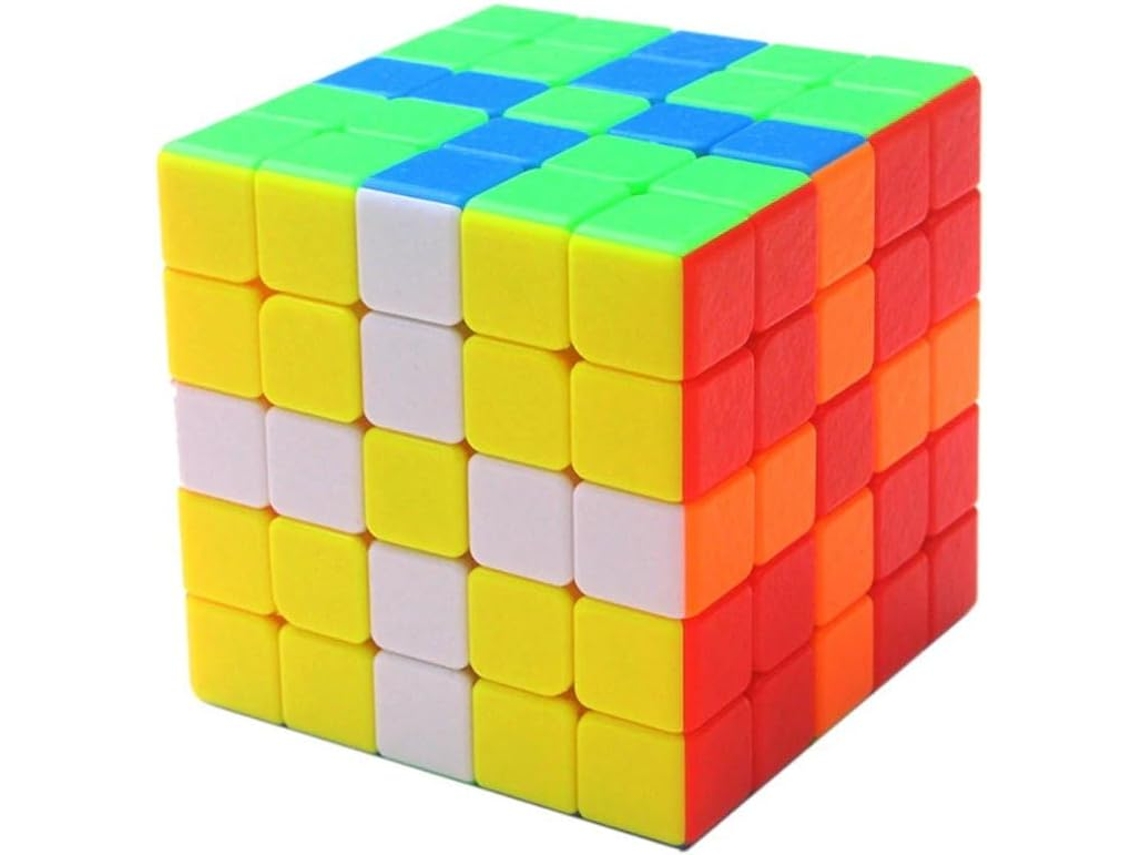 Cubo Mágico 5x5x5 50mm Profissional Velocidade Stickerless Speed Cube Quebra Cabeça Competição, Gi Gokoco