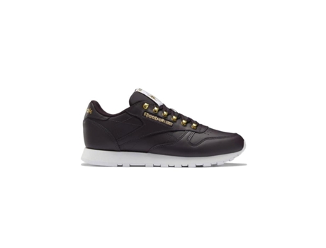 Zapatillas REEBOK Classic Leather Mujer (39 - Negro)