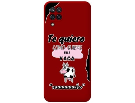 Carcasa Samsung Galaxy M12 TUMUNDOSMARTPHONE Silicona Líquida Dibujos Rojo